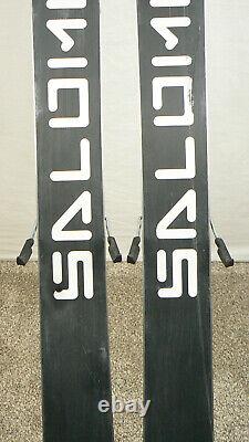 181 cm SALOMON GUN 99 Twin Tip Freestyle Big Mountain Powder Skis with S914 Bdngs