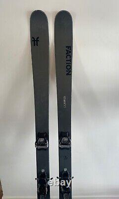 187 Faction Dictator 2.0 skis with Marker Jester Bindings-used