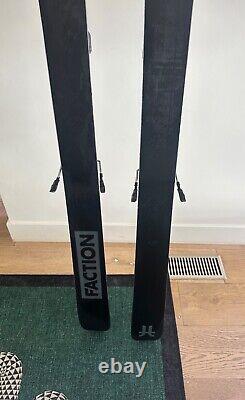 187 Faction Dictator 2.0 skis with Marker Jester Bindings-used