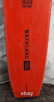 20-21 Atomic Backland 100 Used Men's Demo Skis withBindings Size 164cm #087169