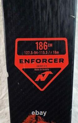 20-21 Nordica Enforcer 94 Used Men's Demo Skis withBindings Size 186cm #346833
