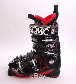 2015 MENS ATOMIC HAWX 2.0 130 ALL MOUNTAIN SKI BOOTS SIZE 26.5 $880 black USED