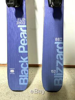2016 Blizzard Black Pearl 88 all mountain womens skis 152cm excellent condition