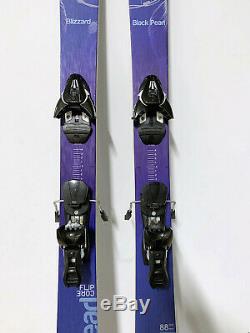2016 Blizzard Black Pearl 88 all mountain womens skis 152cm excellent condition
