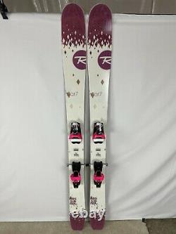 2016 Rossignol Star 7 All Mountain Powder Skis Axial 120 Dual Bindings 162cm