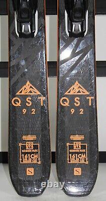 2019 Salomon QST 92, 161cm, Used Demo Skis, Warden MNC 11 Bindings, #196972