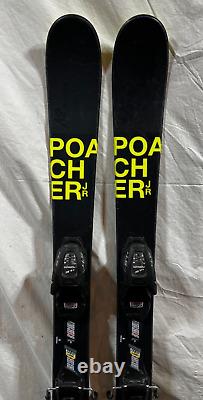 2020 K2 Poacher Jr 119cm 102-75-96 Rocker Twin-Tip Skis Marker 4.5 Demo Bindings