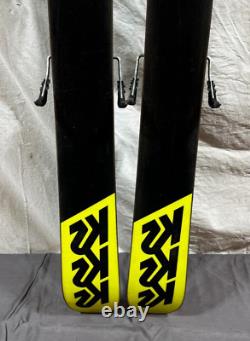 2020 K2 Poacher Jr 119cm 102-75-96 Rocker Twin-Tip Skis Marker 4.5 Demo Bindings