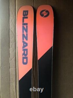 2021 177 cm Blizzard Brahma 88 demo skis + Salomon Warden 11 bindings