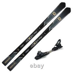2021 Volkl Deacon 7.6 Gold Skis with TP 10 Fastrak Bindings 120363