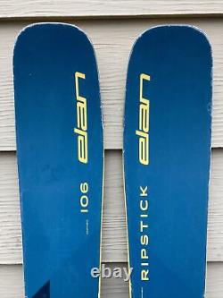 2022 Elan Ripstick 106 Skis with Salomon Warden 13 Bindings 172 cm