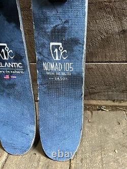 2023 161 cm Icelantic Nomad 105 skis + Salomon Strive 11 bindings/GW compatible