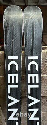 2023 161 cm Icelantic Nomad 105 skis + Salomon Strive 11 bindings/GW compatible