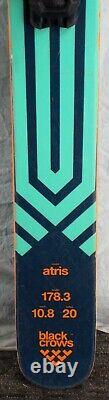 21-22 Black Crows Atris Used Men's Demo Skis withBindings Size 178.3cm #087158