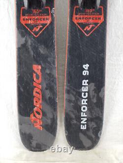 21-22 Nordica Enforcer 94 Used Mens Skis withBindings 165cm #089752