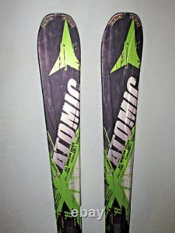 ATOMIC NOMAD Blackey Ti skis 167cm with Atomic XTO 12 SmarTrak adjust. Bindings