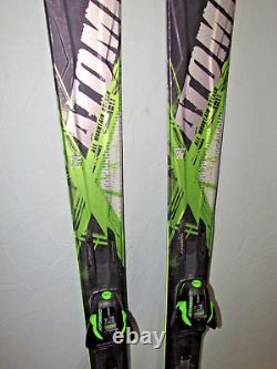 ATOMIC NOMAD Blackey Ti skis 167cm with Atomic XTO 12 SmarTrak adjust. Bindings