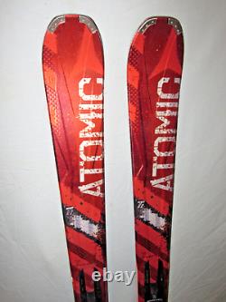 ATOMIC NOMAD Crimson Ti skis 164cm with Atomic XCO 12 ProTrak adjustable bindings