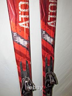 ATOMIC NOMAD Crimson Ti skis 164cm with Atomic XCO 12 ProTrak adjustable bindings