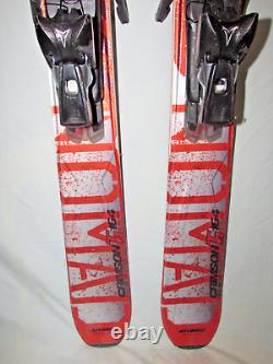 ATOMIC NOMAD Crimson Ti skis 164cm with Atomic XCO 12 ProTrak adjustable bindings