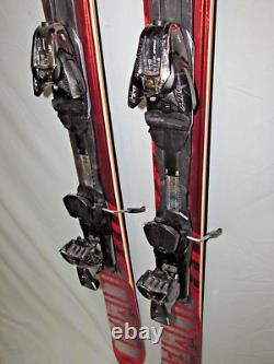 ATOMIC NOMAD Crimson Ti skis 164cm with Atomic XCO 12 ProTrak adjustable bindings