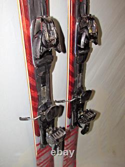 ATOMIC NOMAD Crimson Ti skis 164cm with Atomic XCO 12 ProTrak adjustable bindings