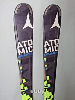 ATOMIC NOMAD S Radon Ti skis 171cm with Atomic XTO 12 ARC adjustable ski bindings