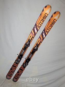 ATOMIC NOMAD Savage Ti skis 168cm with Atomic XCO 12 ProTrak adjustable bindings