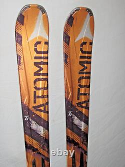 ATOMIC NOMAD Savage Ti skis 168cm with Atomic XCO 12 ProTrak adjustable bindings