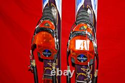 ATOMIC Pumori 7161m Telemark SKIS Rottefella COBRA Tele Bindings G3 Leashes