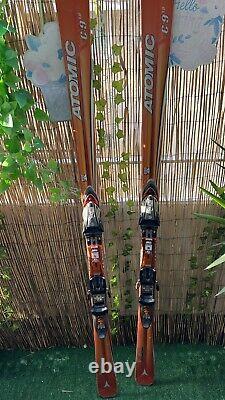 ATOMIC Skis C 9 series 180 with Atomic bindings Power Channel Carbon