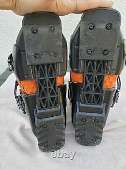 Apex HP Mens 28.0 Ski Snowboard All Mountain Boots Black/org Exc Cond Boa Lace