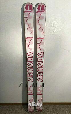 Armada Twin Tip Park All Mountain Women's Skis 161 cm. Tyrolia SL100 Bindings