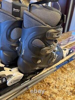 Atomic Cloud 6 149cm Skis, Bindings & Size 24.5 Atomic Boots 38 Ski Poles