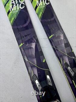 Atomic Nomad Blackeye 174 cm Skis R15 129/81/109 with XTO 12 Bindings Handmade