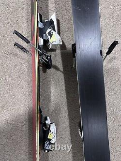Atomic Theory skis with Solomon ATH bindings 177
