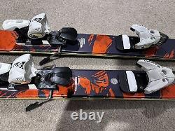Atomic Theory skis with Solomon ATH bindings 177