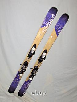 Blizzard Black Pearl women's skis 152cm with Salomon Z10 DEMO adjustable bindings