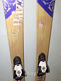 Blizzard Black Pearl women's skis 152cm with Salomon Z10 DEMO adjustable bindings