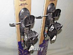 Blizzard Black Pearl women's skis 152cm with Salomon Z10 DEMO adjustable bindings