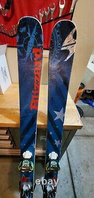 Blizzard Bushwacker Skis with Marker Squire Bindings 159cm