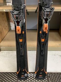 Blizzard Quattro RX Skis 167cm with Marker Xcell 14 Bindings 2018