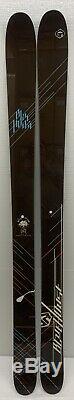 BlueHouse District All Mountain Powder Rocker Twin Skis 187mm 111mm Underfoot