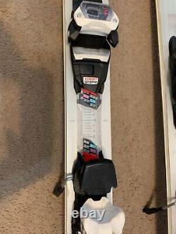 Brahma Blizzard 173 88mm Snow Skis with Bindings