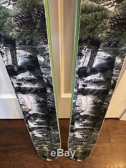 Chronic Mossy Oak Alpine Snow Skis 105C All Mountain Wood Core Metal Edges 178cm