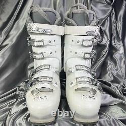 Dalbello Aspire 57 Womens Size 27.5 / 10 US All Mountain Ski Boots White Italy