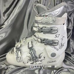 Dalbello Aspire 57 Womens Size 27.5 / 10 US All Mountain Ski Boots White Italy