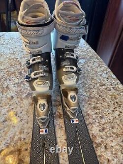 Dynastar Exclusive Skis 148 cm with Look Bindings, Nordica 25.5 Boots Package