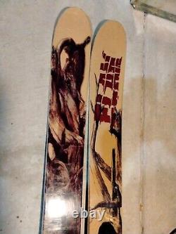 Elan Chainsaw 187 Cm Wide Skis Rocker Elan Demo Bindings