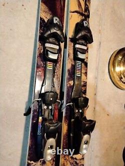 Elan Chainsaw 187 Cm Wide Skis Rocker Elan Demo Bindings